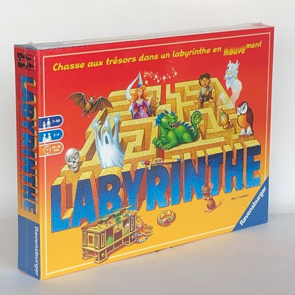 New Sealed Ravensburger Game Labyrinth Family Board Game - French Version - Picture 4 of 10